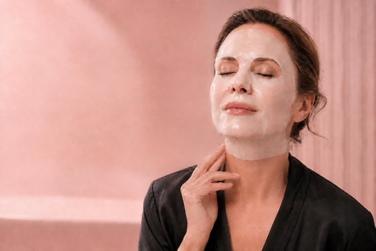 Gesichtstuchmaske für den Glass-Skin-Effekt von FRAUSCHMITZ Beauty