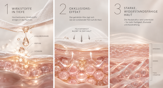 Aufbau der Haut im Querschnitt – Epidermis, Dermis und Subkutis (FRAUSCHMITZ Beauty)