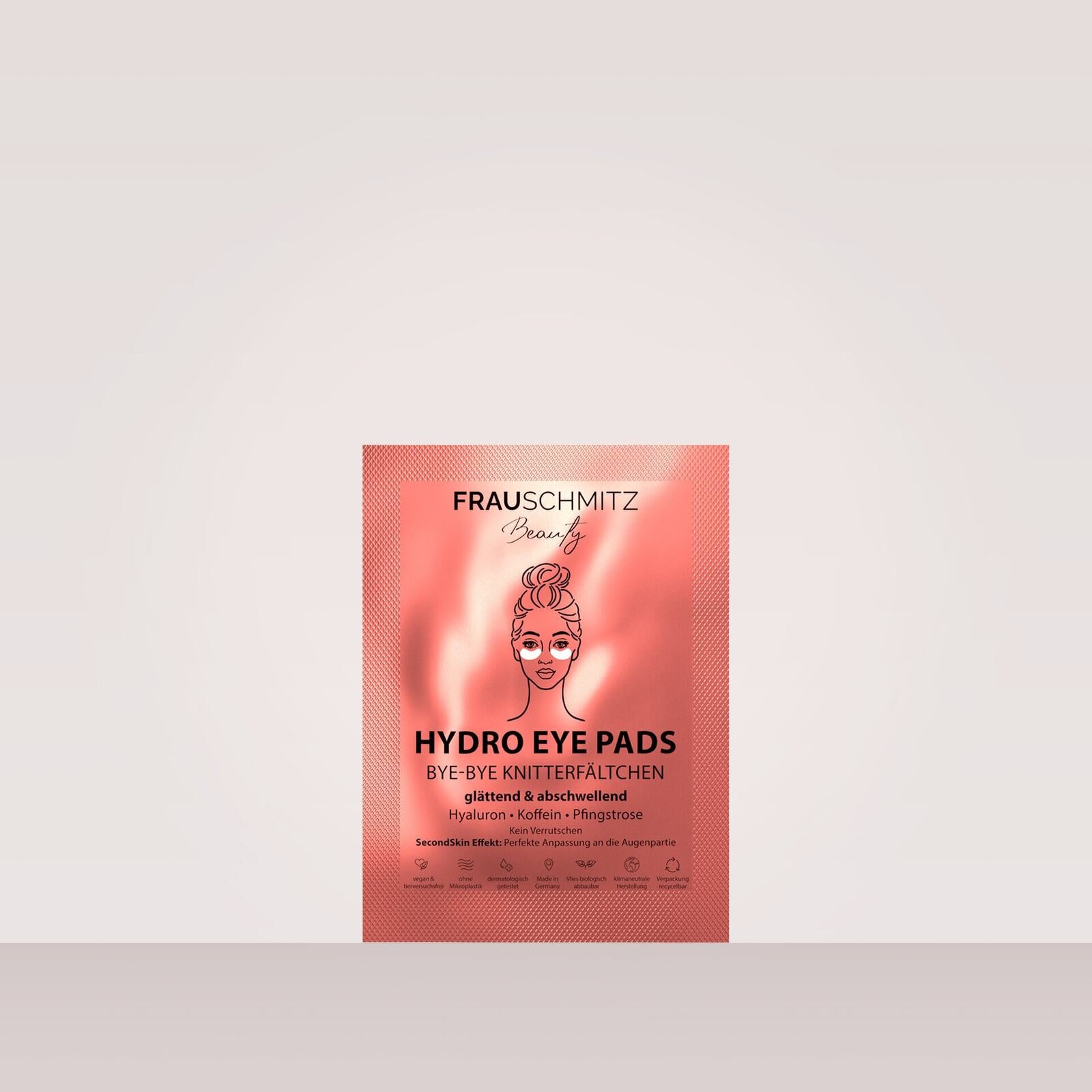 FRAUSCHMITZ Beauty Hydro Eye Pads Sachet – Produktansicht