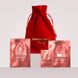FRAUSCHMITZ Beauty Too Adorable Geschenkset – Samtbeutel rot