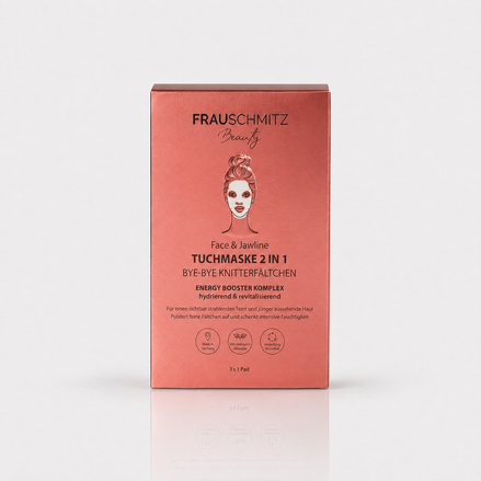 GLOW UP FACE & JAWLINE TUCHMASKE – 3er Set