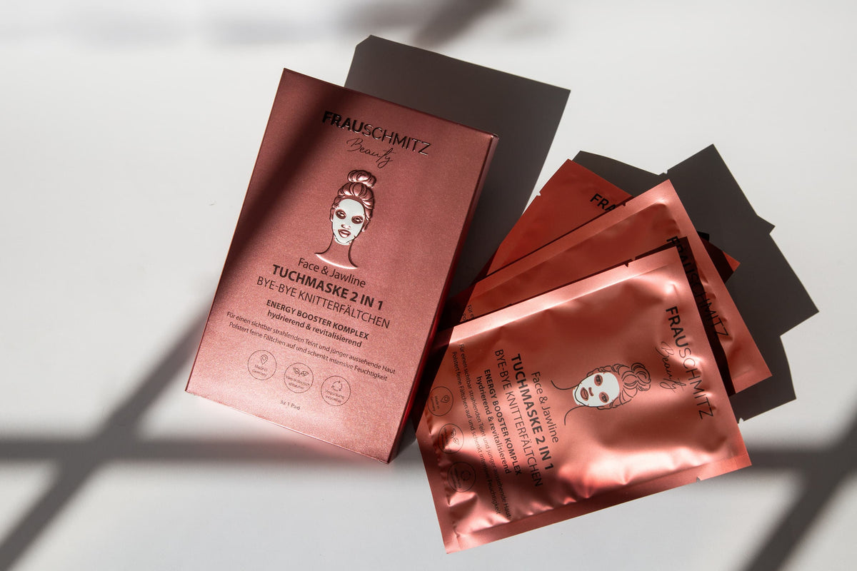 GLOW UP FACE & JAWLINE TUCHMASKE – 3er Set