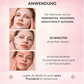 FRAUSCHMITZ Face & Jawline Vliesmaske 3er-Set – Anwendung in 3 Schritten und sichtbare Ergebnisse