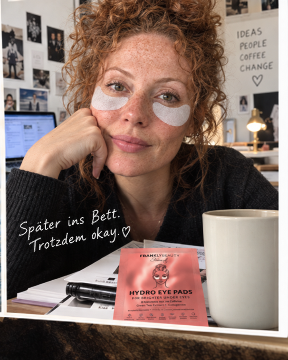 Abendritual mit FRAUSCHMITZ Hydro Eye Pads – später ins Bett, wacher Blick am Morgen