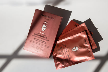 FRAUSCHMITZ Beauty Face & Jawline Tuchmaske – Detail